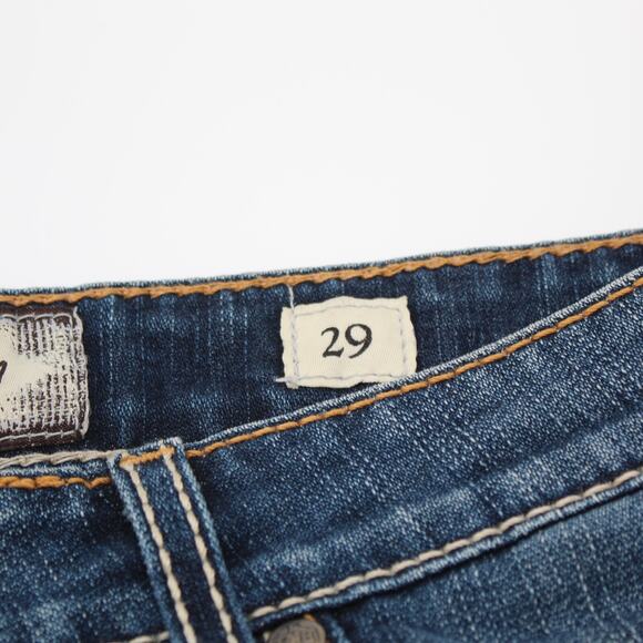 BKE Payton Y2K Denim Shorts Womens Size 29 Jean Stretch Summer Casual - Picture 6 of 8